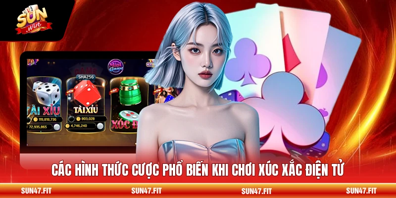Các hình thức cược phổ biến khi chơi xúc xắc điện tử