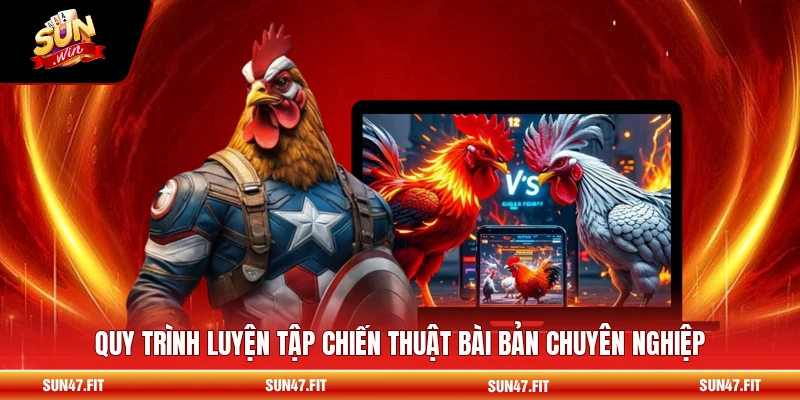 Quy trình luyện tập chiến thuật bài bản chuyên nghiệp